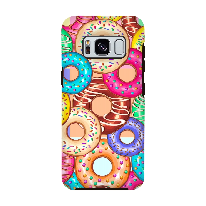 Galaxy S8 StrongFit Donuts Punchy Pastel flavours by BluedarkArt