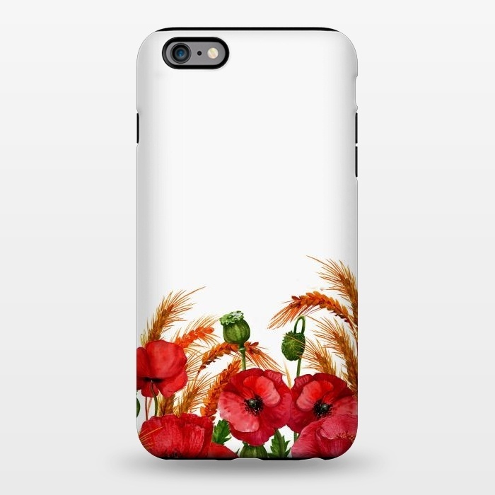 iPhone 6/6s plus StrongFit Summer Poppy Field by  Utart