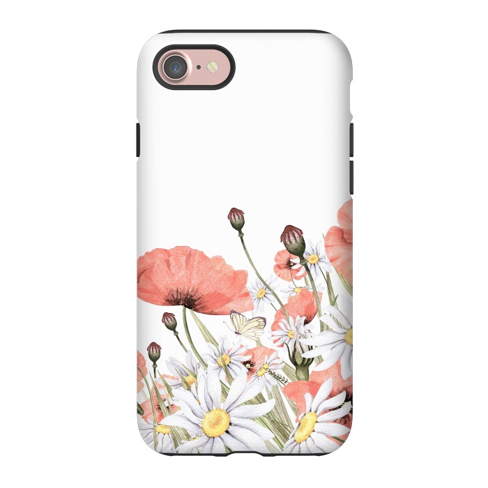 iPhone 7 StrongFit Summer Poppy and Camomile Field by  Utart