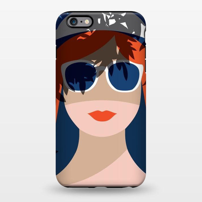 iPhone 6/6s plus StrongFit Girl with Sunglasses by DaDo ART