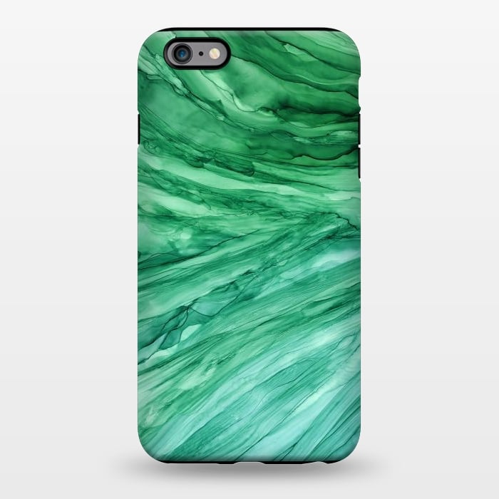 iPhone 6/6s plus StrongFit Emerald Green Marble by Becky Starsmore