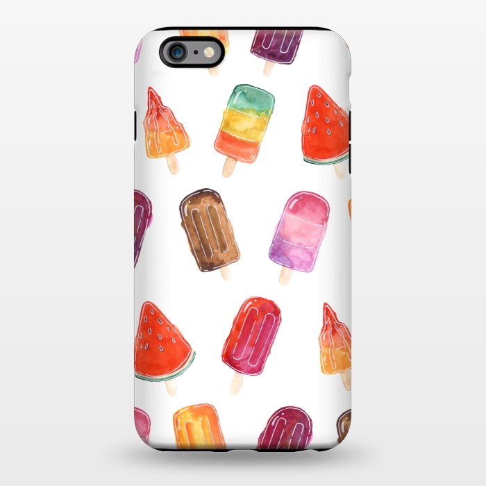 iPhone 6/6s plus StrongFit Summer Popsicle Print by Becky Starsmore