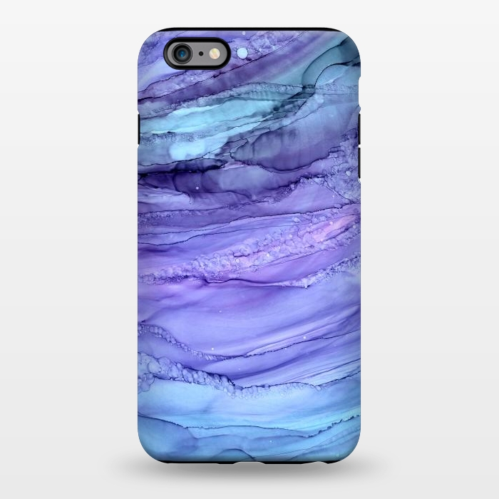 iPhone 6/6s plus StrongFit Purple Mermaid Marble by Becky Starsmore