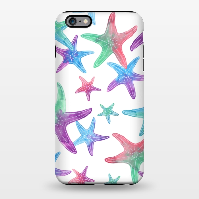 iPhone 6/6s plus StrongFit Starfish Print by Becky Starsmore