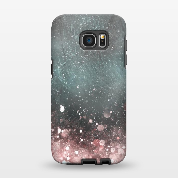 Galaxy S7 EDGE StrongFit Pink Sparkle 2 by Andrea Haase