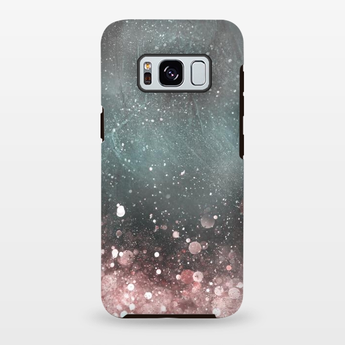 Galaxy S8 plus StrongFit Pink Sparkle 2 by Andrea Haase