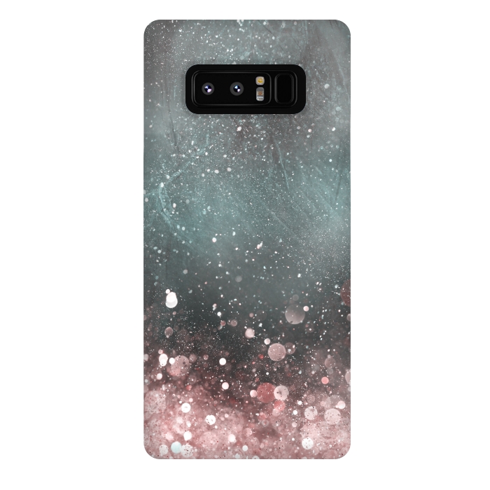 Galaxy Note 8 StrongFit Pink Sparkle 2 by Andrea Haase