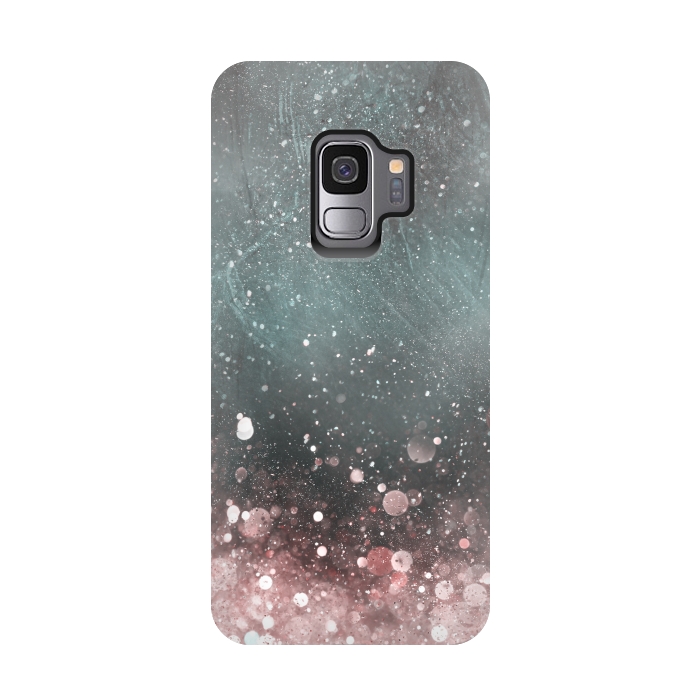Galaxy S9 StrongFit Pink Sparkle 2 by Andrea Haase