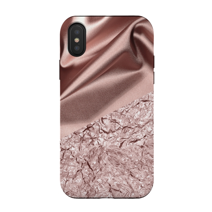 iPhone Xs / X StrongFit Rosegold Deluxe 2 by Andrea Haase