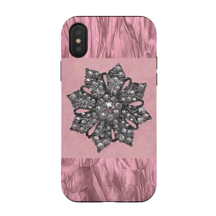 iPhone Xs / X StrongFit Embellishment On Rose Gold 2 by Andrea Haase