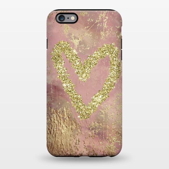 iPhone 6/6s plus StrongFit Sparkling Heart by Andrea Haase