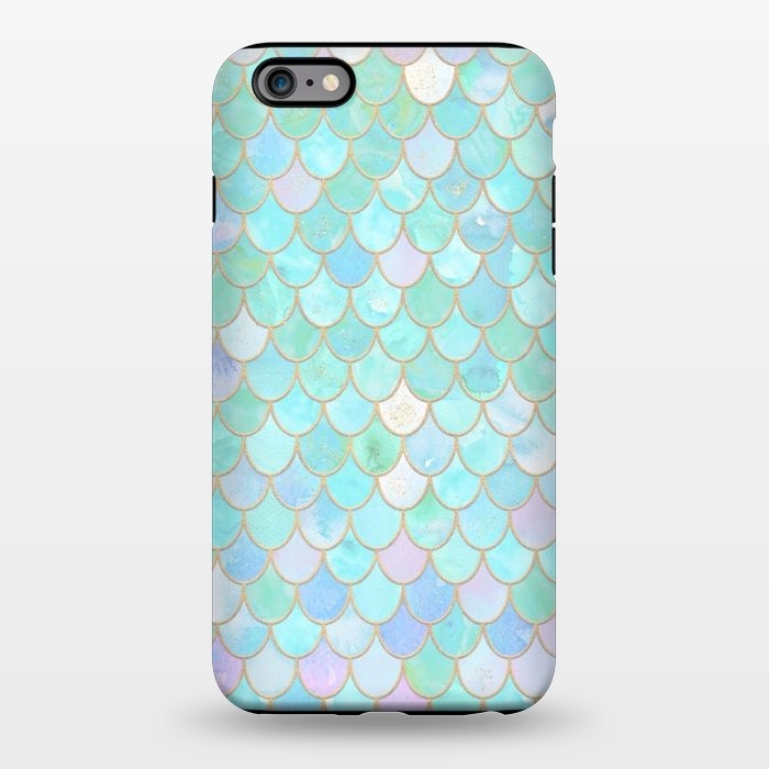 iPhone 6/6s plus StrongFit Pastel Trendy Chic Mermaid Scales by  Utart