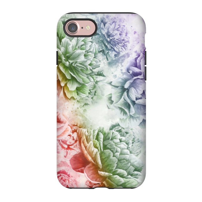 iPhone 7 StrongFit Soft Flowers by Creativeaxle