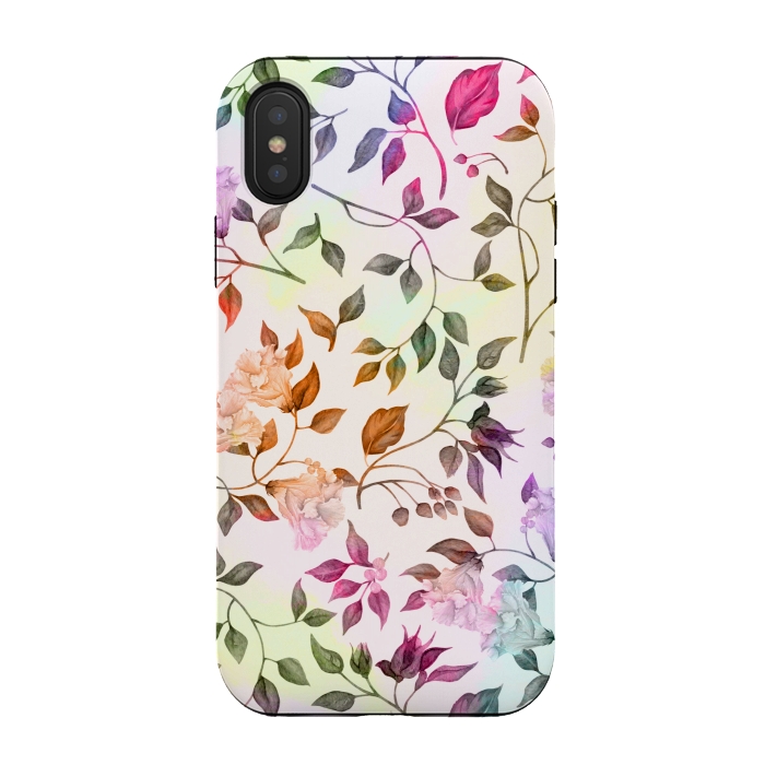 iPhone Xs / X StrongFit Jhumri Tropical by Creativeaxle