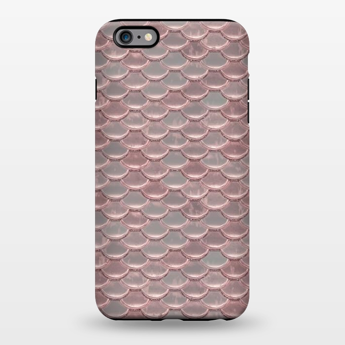 iPhone 6/6s plus StrongFit Pink Snake Skin by Andrea Haase
