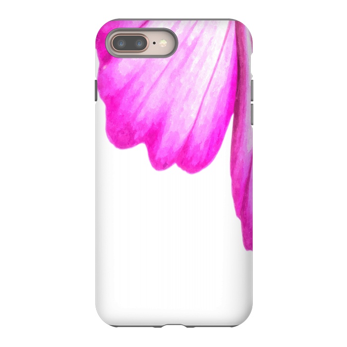 iPhone 7 plus StrongFit Pink Flower Abstract by Alemi