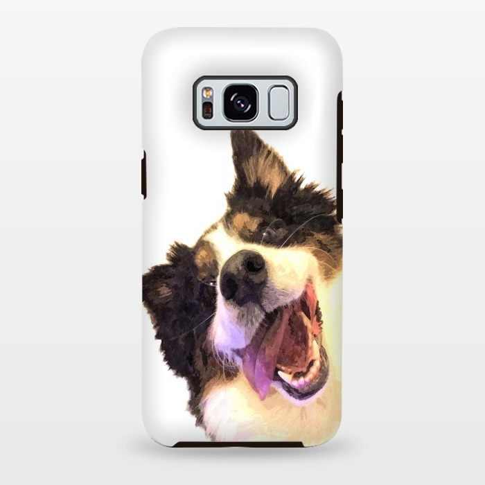 Galaxy S8 plus StrongFit Happy Dog by Alemi
