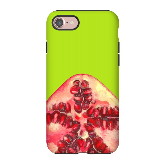 iPhone 7 StrongFit Pomegranate Tropical Fruit by Alemi