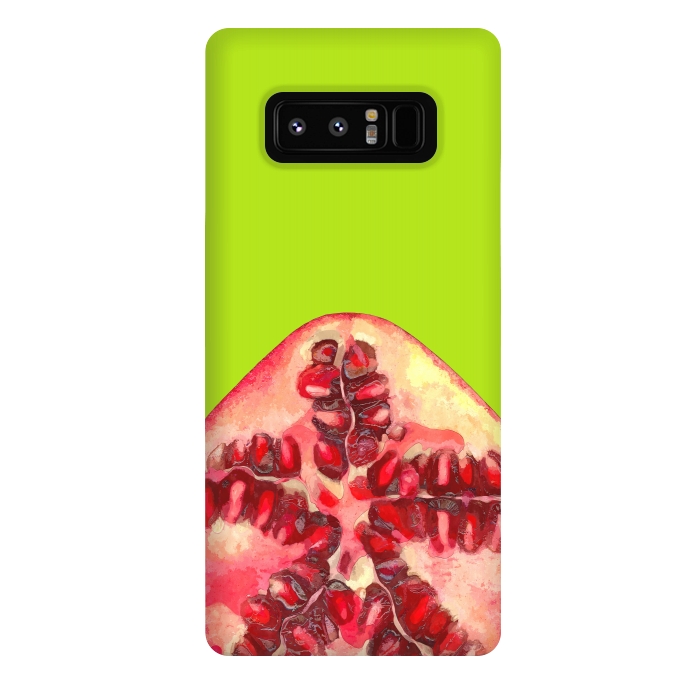 Galaxy Note 8 StrongFit Pomegranate Tropical Fruit by Alemi