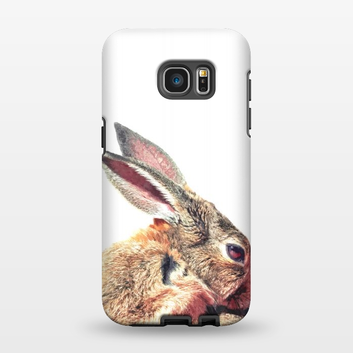 Galaxy S7 EDGE StrongFit Rabbit Portrait by Alemi