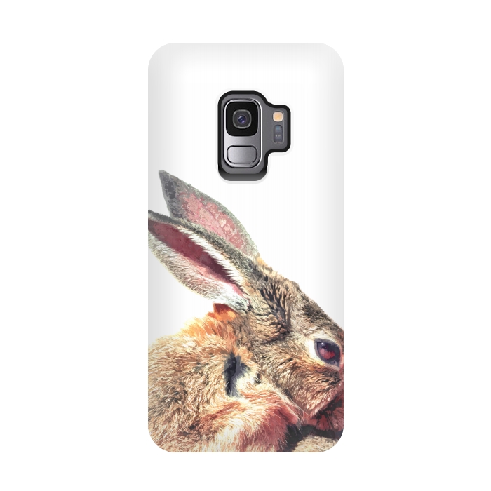 Galaxy S9 StrongFit Rabbit Portrait by Alemi