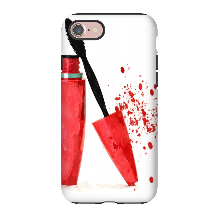 iPhone 7 StrongFit Red Mascara by Alemi