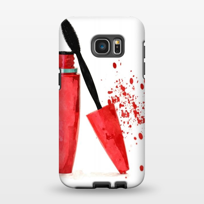 Galaxy S7 EDGE StrongFit Red Mascara by Alemi
