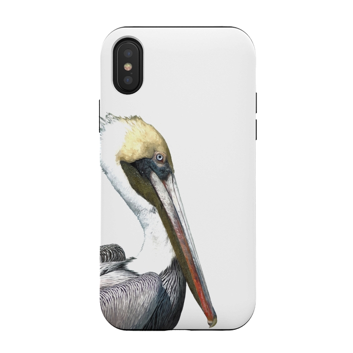 iPhone Xs / X StrongFit Pelican Portrait by Alemi