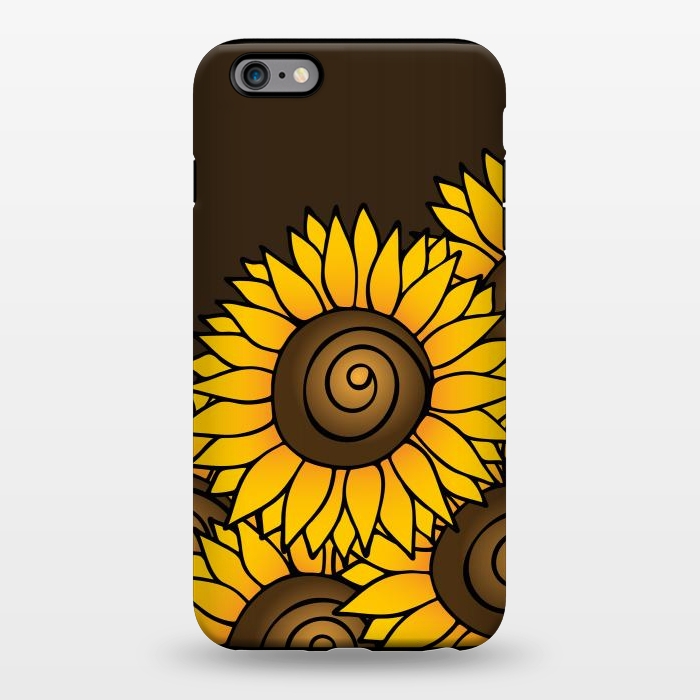 iPhone 6/6s plus StrongFit Sunflower by Majoih