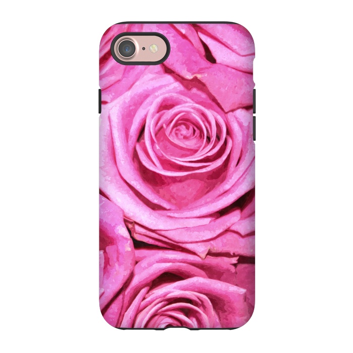 iPhone 7 StrongFit Pink Roses  by Alemi
