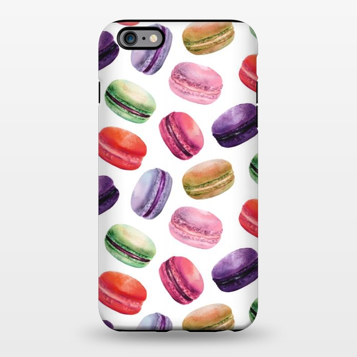 iPhone 6/6s plus StrongFit Macaroon Dance on White by DaDo ART
