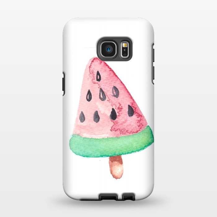 Galaxy S7 EDGE StrongFit Melon Ice Cream by DaDo ART