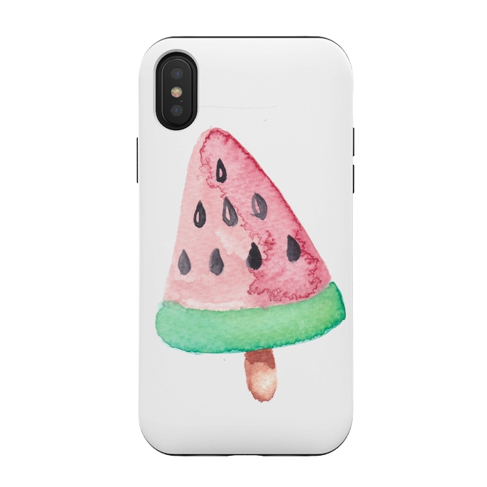 iPhone Xs / X StrongFit Melon Ice Cream by DaDo ART