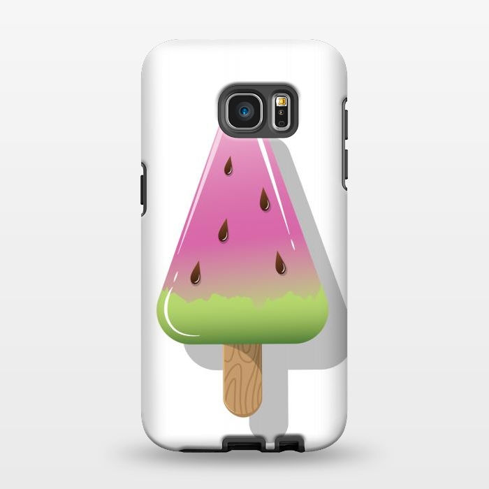Galaxy S7 EDGE StrongFit Melon Summer Fun by DaDo ART