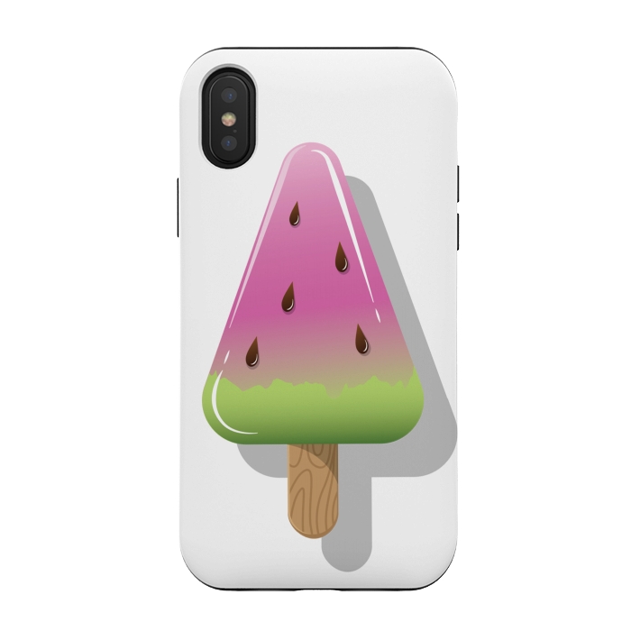 iPhone Xs / X StrongFit Melon Summer Fun by DaDo ART