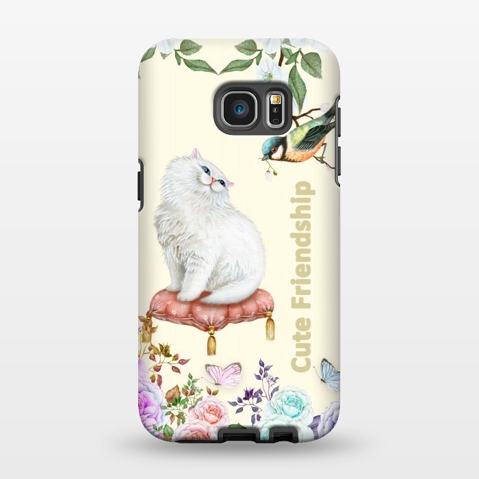 Galaxy S7 EDGE StrongFit Cute Friendship by Creativeaxle