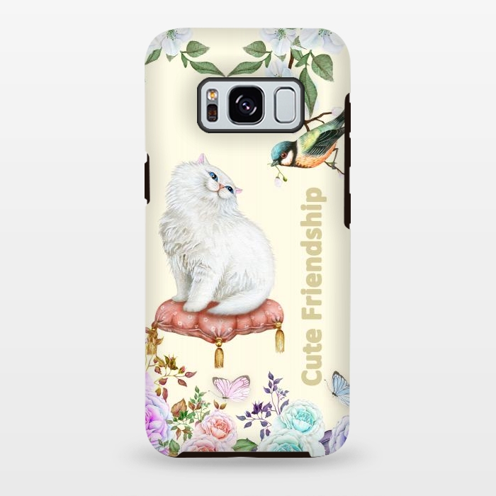 Galaxy S8 plus StrongFit Cute Friendship by Creativeaxle