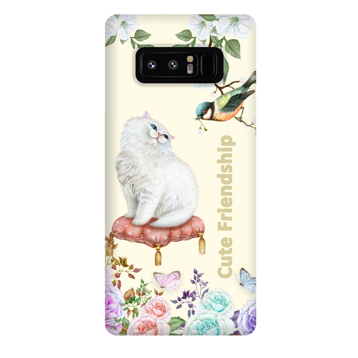 Galaxy Note 8 StrongFit Cute Friendship by Creativeaxle