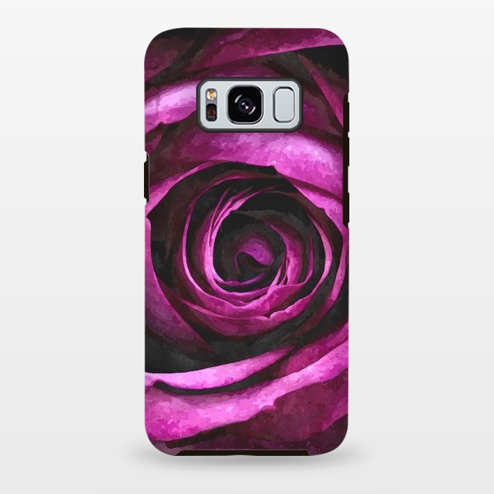 Galaxy S8 plus StrongFit Purple Rose by Alemi