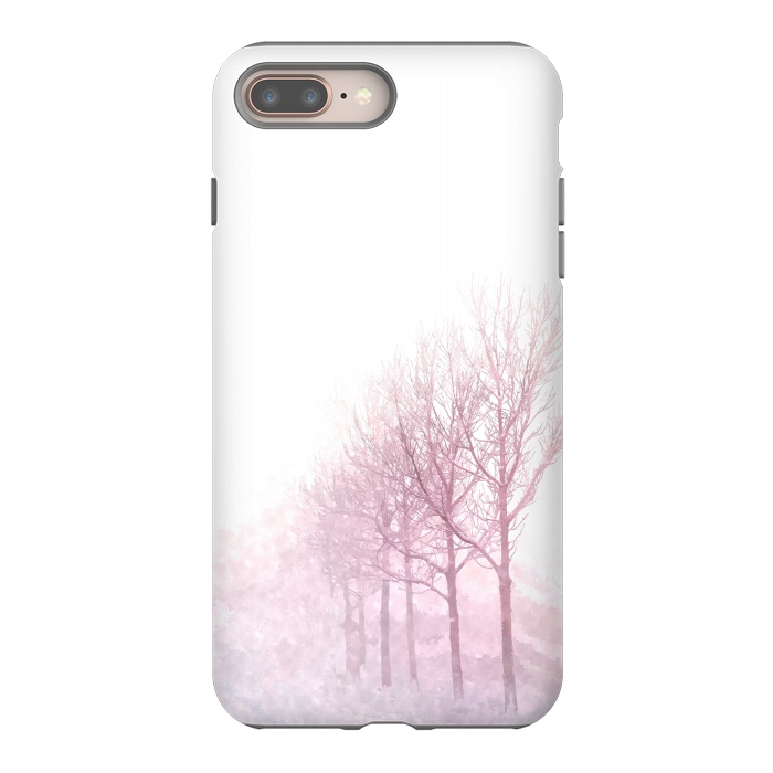 iPhone 7 plus StrongFit Pink Trees by Alemi