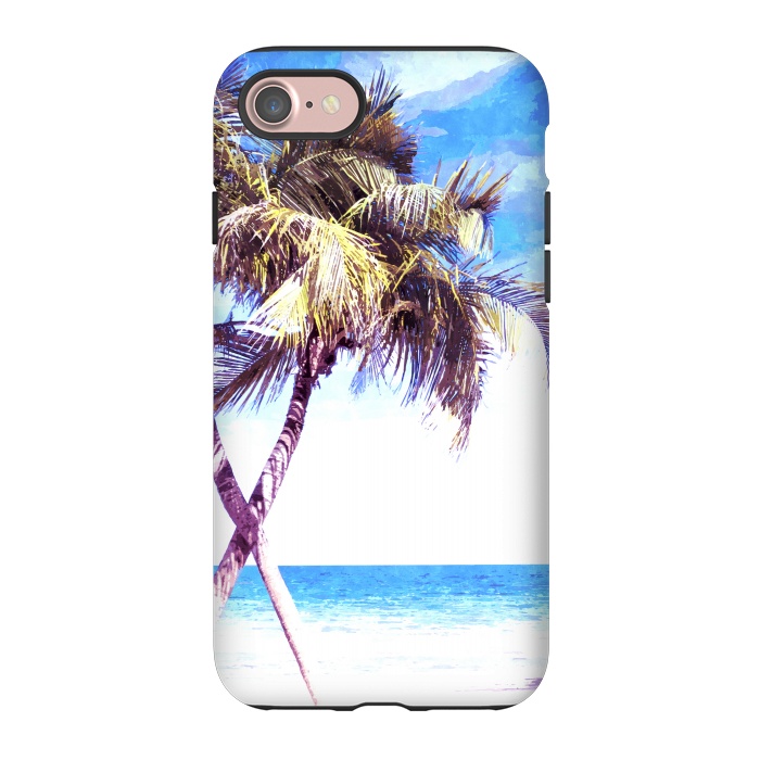iPhone 7 StrongFit Palm Trees Beach by Alemi