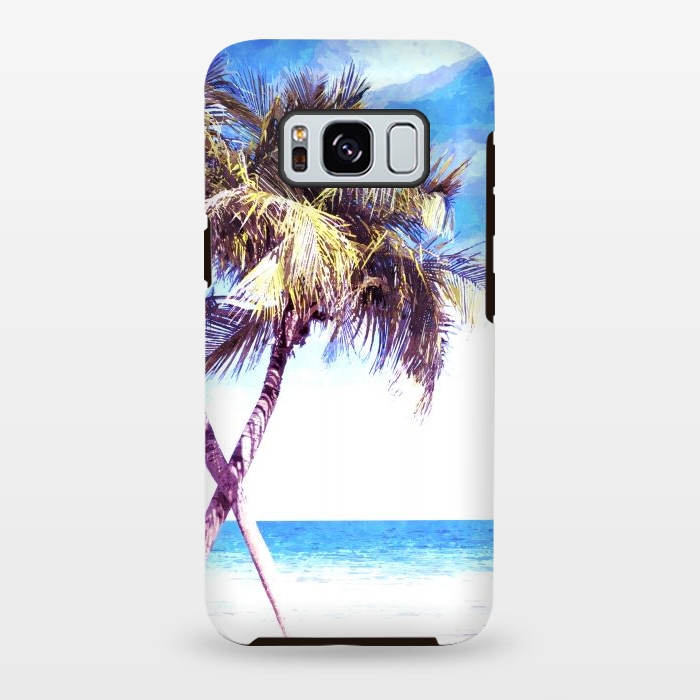 Galaxy S8 plus StrongFit Palm Trees Beach by Alemi
