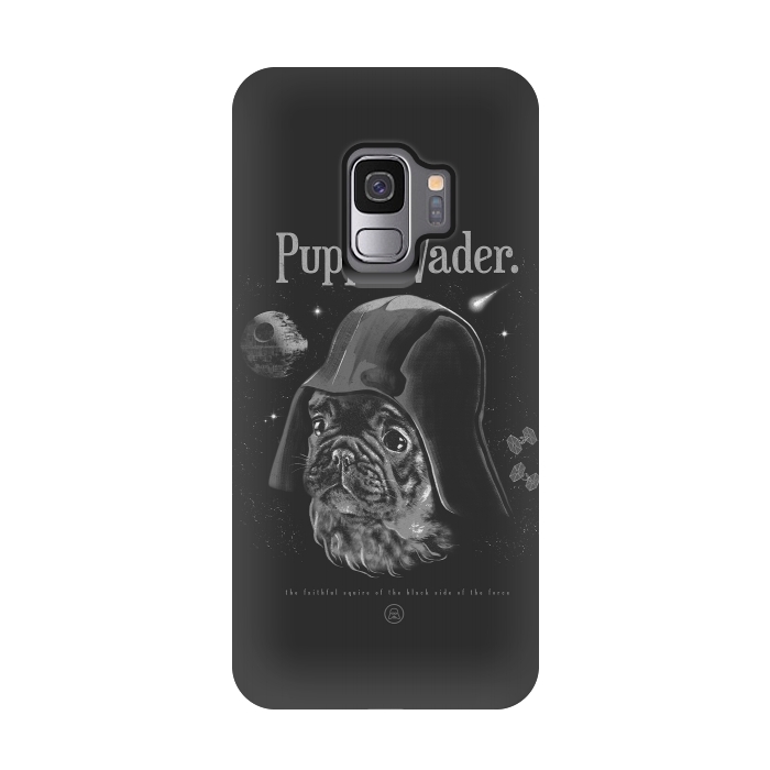 Galaxy S9 StrongFit Pupper Vader by jackson duarte