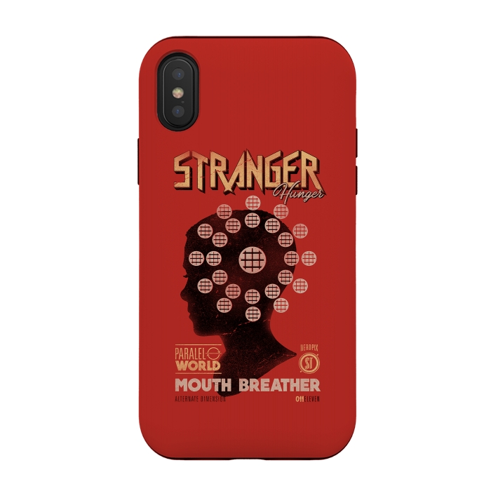 iPhone Xs / X StrongFit Stranger hunger by jackson duarte