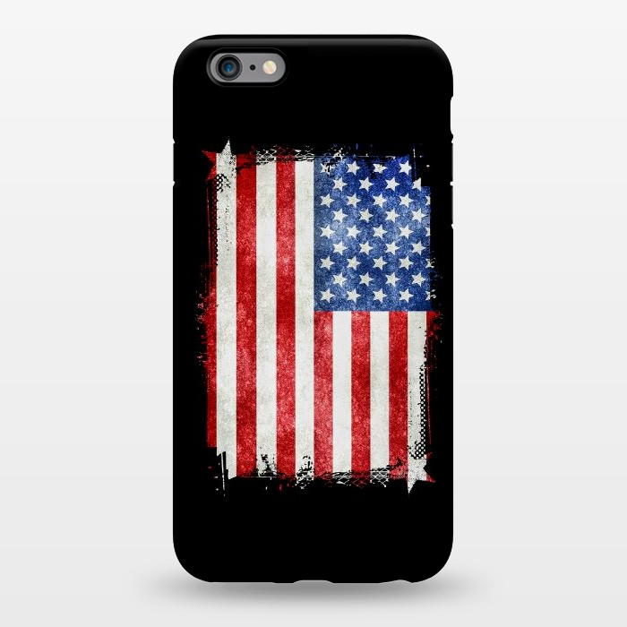 iPhone 6/6s plus StrongFit American Flag Grunge Style by Andrea Haase