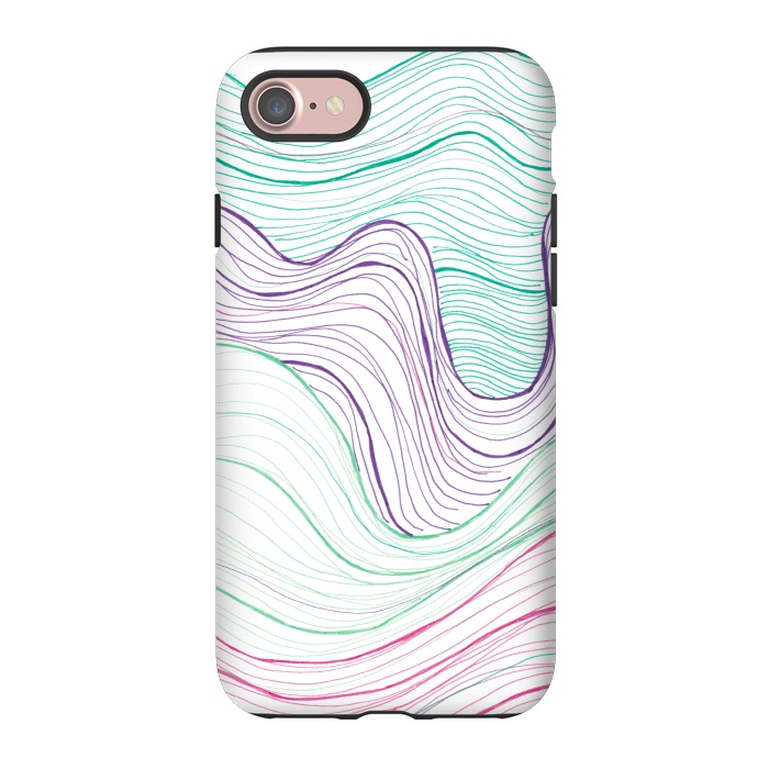 iPhone 7 StrongFit Gentle Waves by Laura K Maxwell