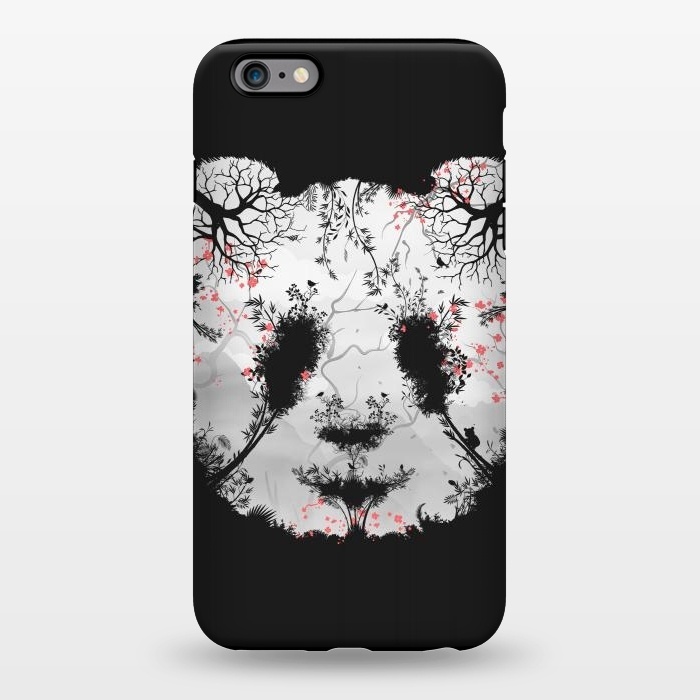 iPhone 6/6s plus StrongFit Dark Forest Panda by Sitchko