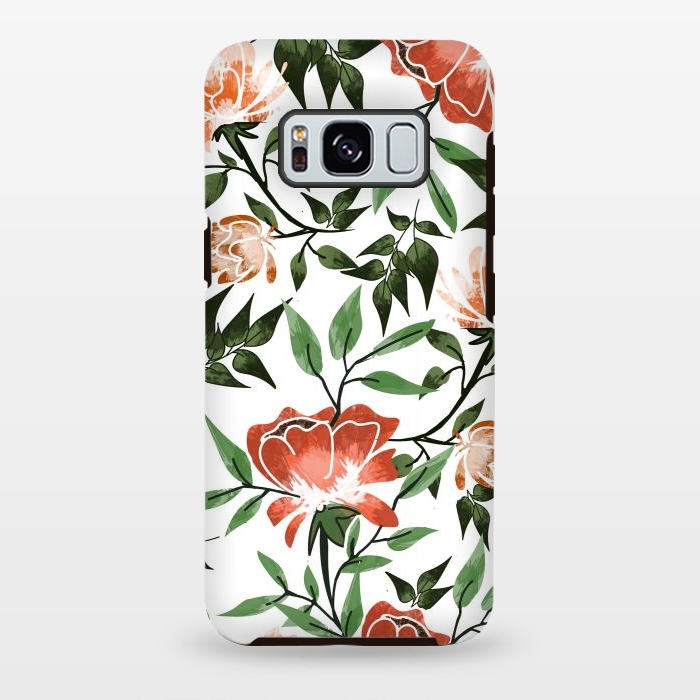 Galaxy S8 plus StrongFit Floral Feels by Uma Prabhakar Gokhale