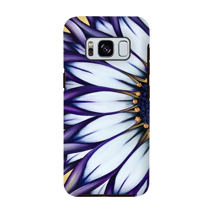 Galaxy S8 StrongFit Wild African Daisy by Denise Cassidy Wood