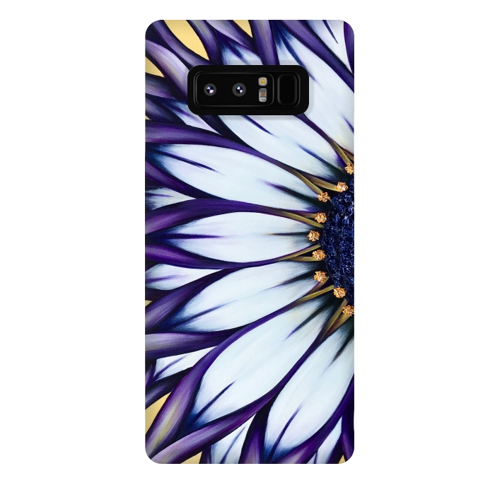 Galaxy Note 8 StrongFit Wild African Daisy by Denise Cassidy Wood